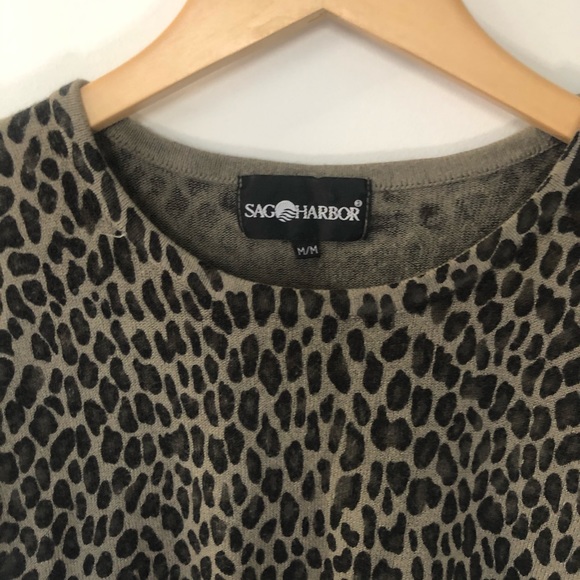 Sag Harbor Vintage Short Sleeve Sweater - Picture 2 of 6